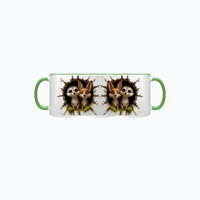 Farbiger Becher Animals 12 - Bild 5