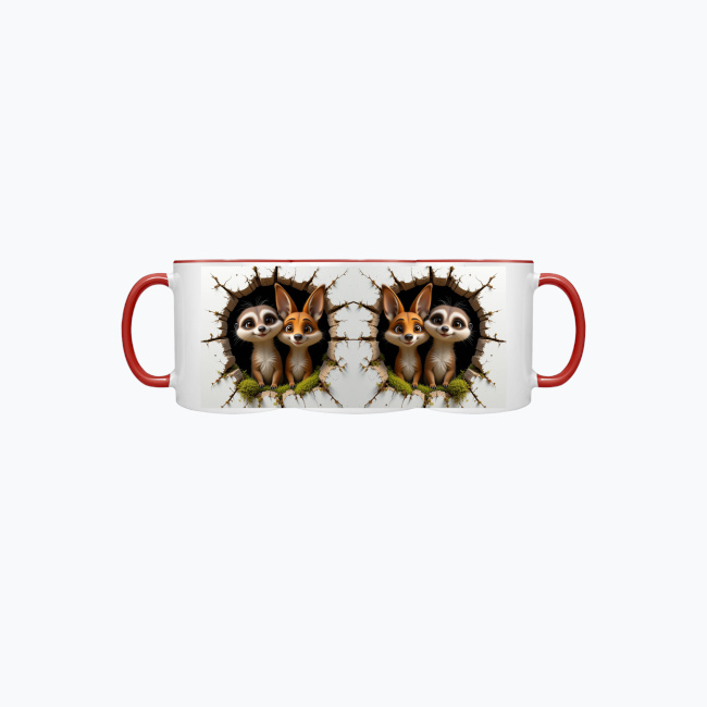 Farbiger Becher Animals 12 - Bild 2